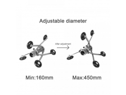 OXE Vodící výstřeďovák 160mm – 450mm ke kameře OXE InspCam Compact 40 Pan-Tilt 360 