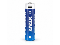 XTAR AA 1,5 V LR 3000 mAh USB-C nabíjecí Li-ion baterie 
