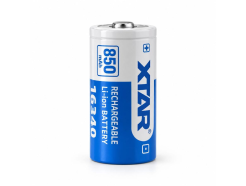 XTAR 16340 3,6 V 850 mAh 2,5 A nabíjecí Li-ion baterie 